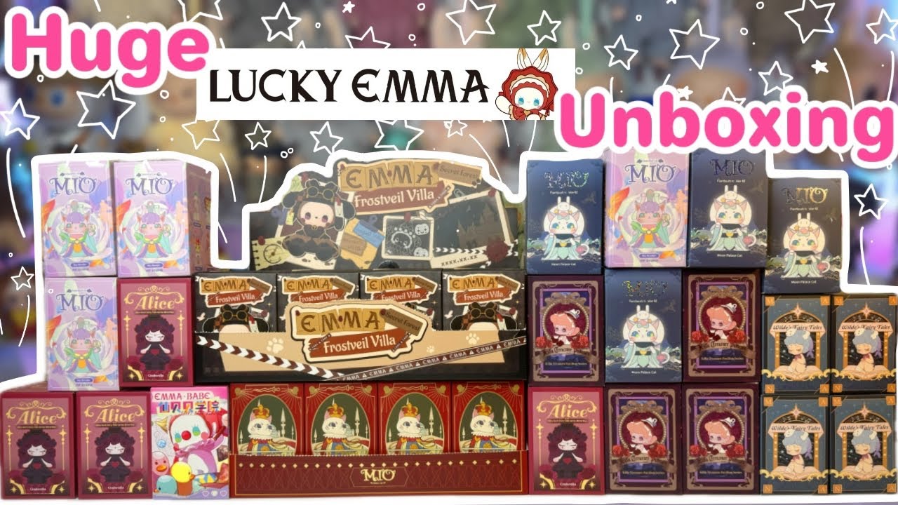 HUGE LUCKY EMMA UNBOXING!! *♡* NEW EMMA FROSTVEIL VILLA AND MORE