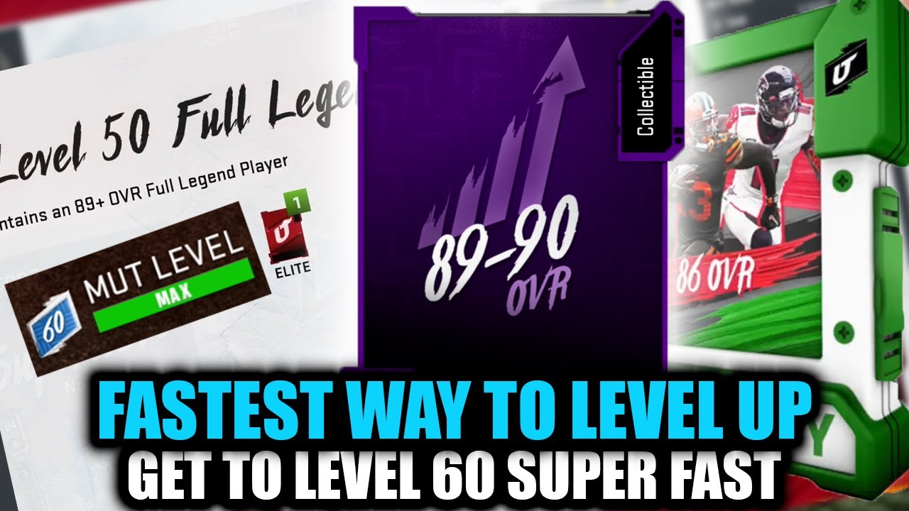THE FASTEST WAY TO LEVEL UP IN MADDEN 20! HIT MAX MUT LEVEL 60 EASILY! | MADDEN 20 ULTIMATE TEAM