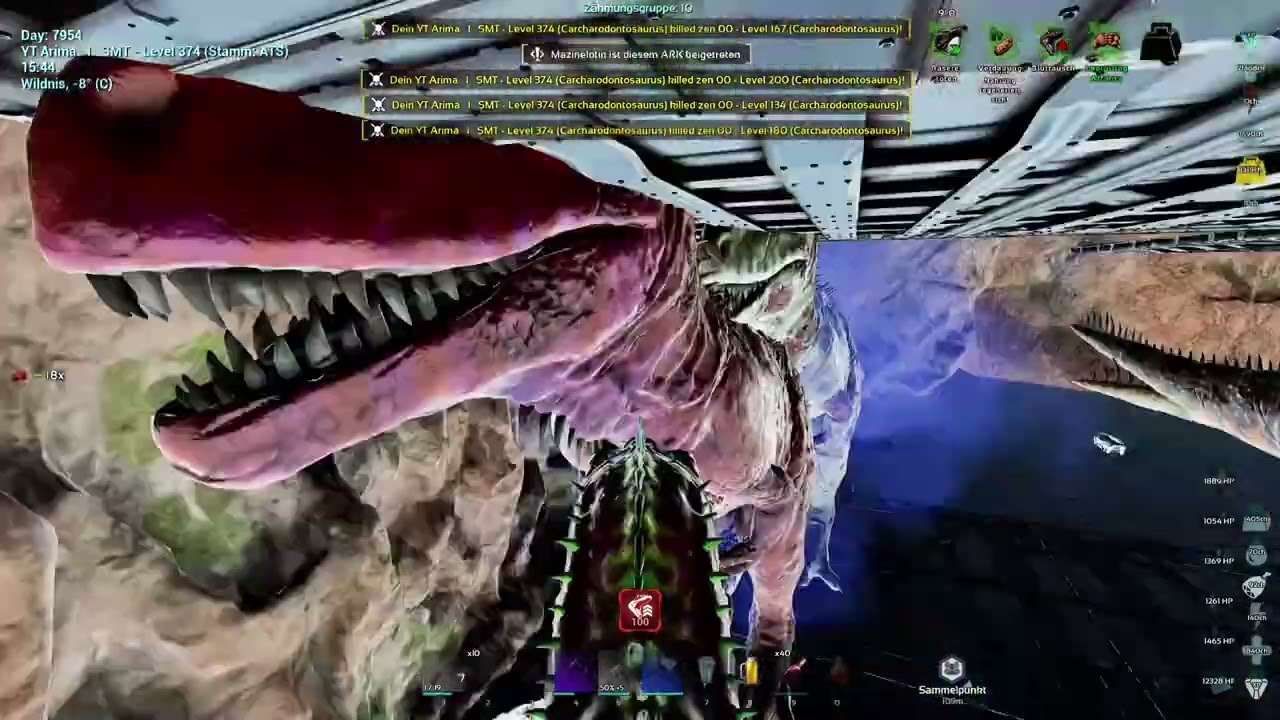 MEATRUNNING HDG AND ABNB  (At the Valentine's  Event) ARK ascended Official PvP Console |SMT