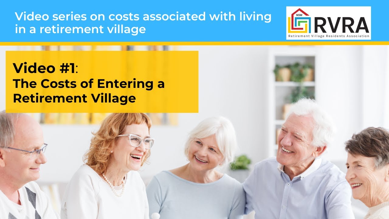Costs of entering a retirement village