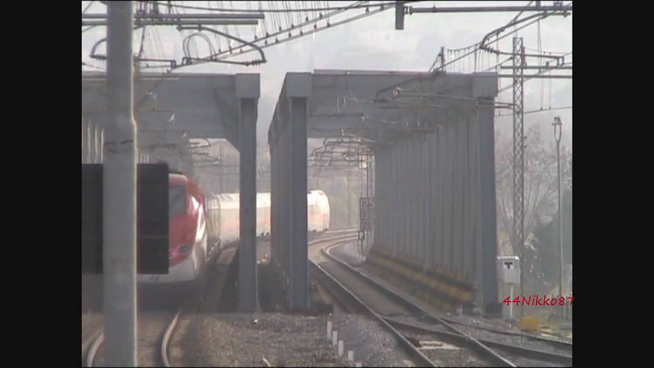 Direttissima Firenze - Roma Transiti a PM Rovezzano 14-1-2010 (HD)
