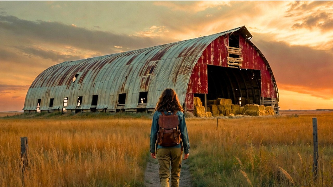 Kicked Out at 16, She Packed a Quonset With Hay Bales, Didn't Expect What She Made Inside Saved Her