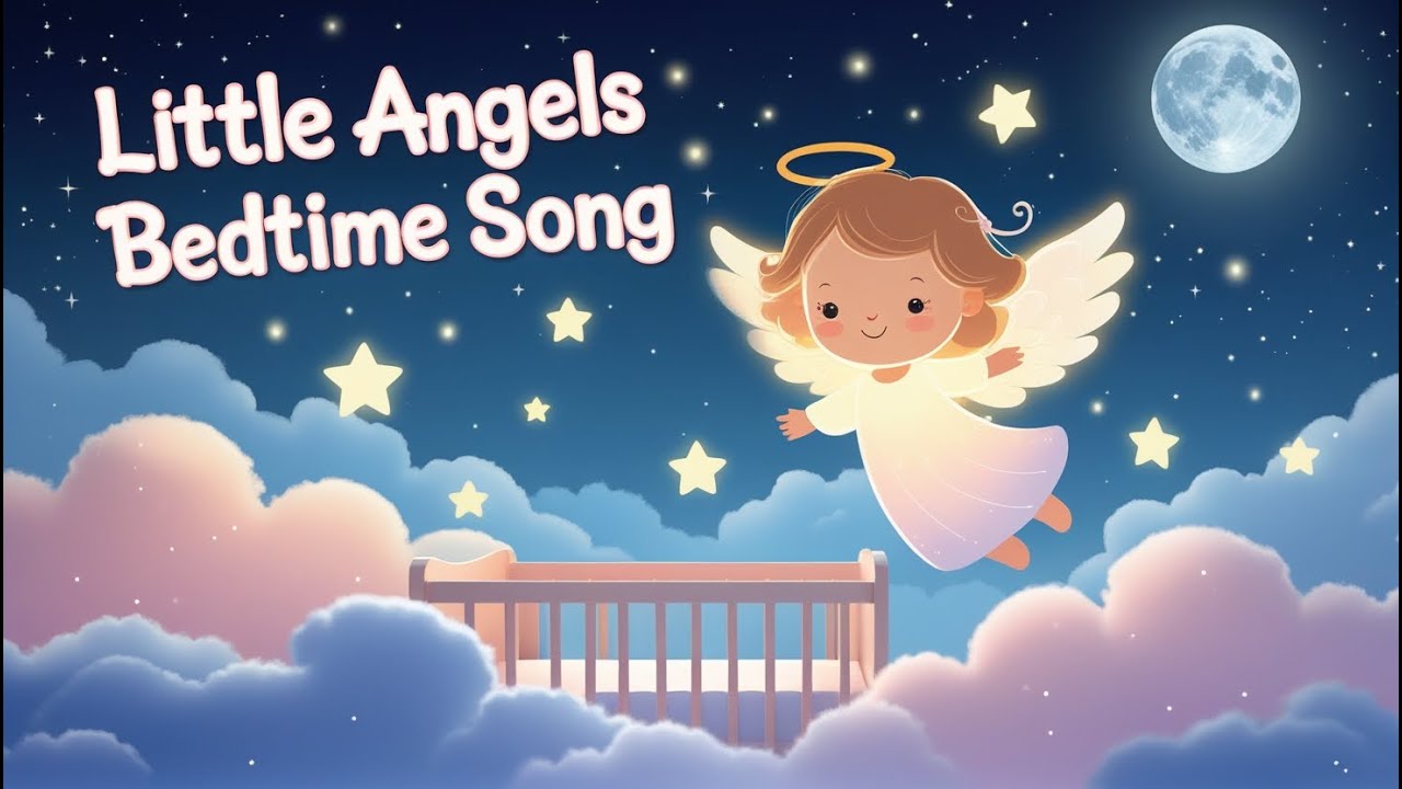 Little Angels Bedtime Song | Soothing Lullaby for Kids to Sleep