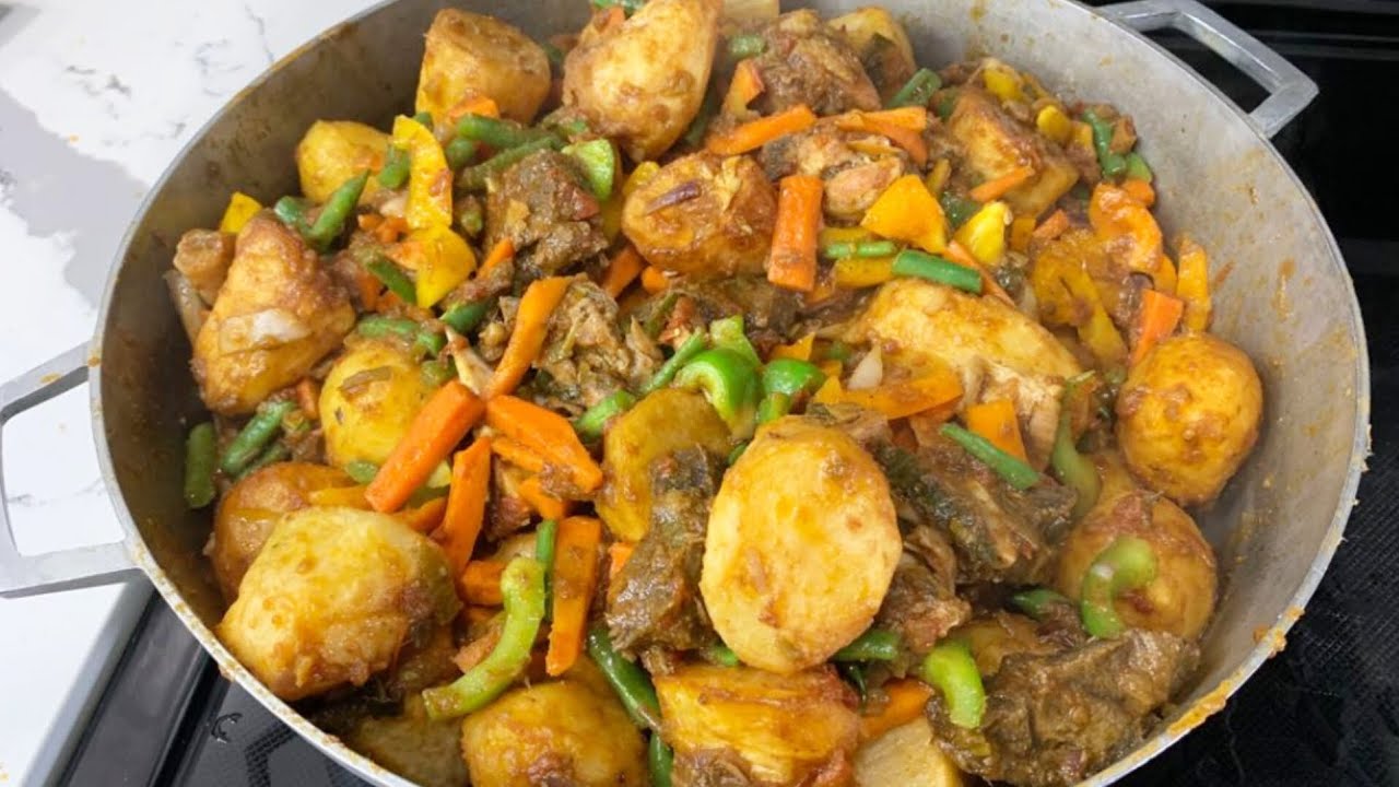 Cameroon Potato Hot Pot (Irish Potatoes)