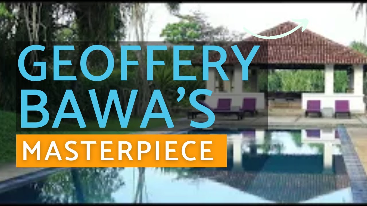 Geoffery Bawa's Masterpiece | The Villa Bentota | #Getinspired Sri Lanka | Ep 1