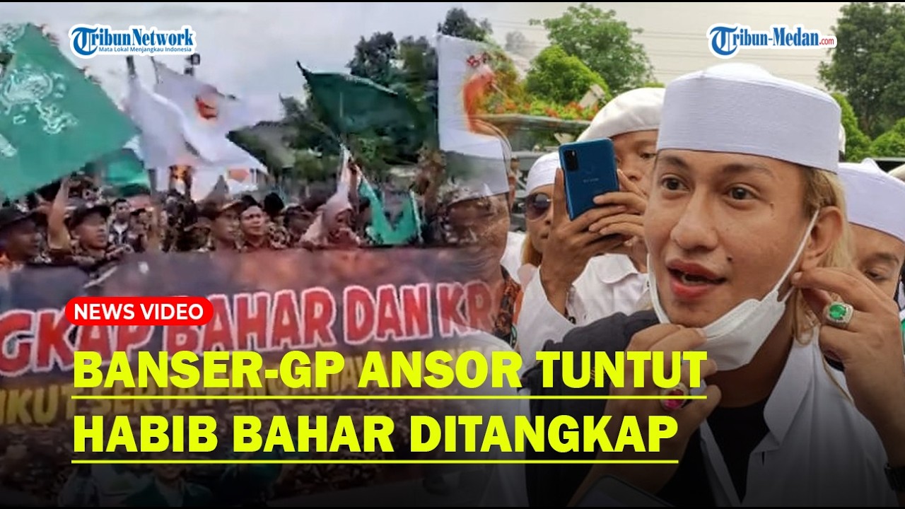 GP ANSOR KEPUNG Polresta Tangerang, Tuntut Habib Bahar Ditangkap Usai Aniaya Anggota Banser