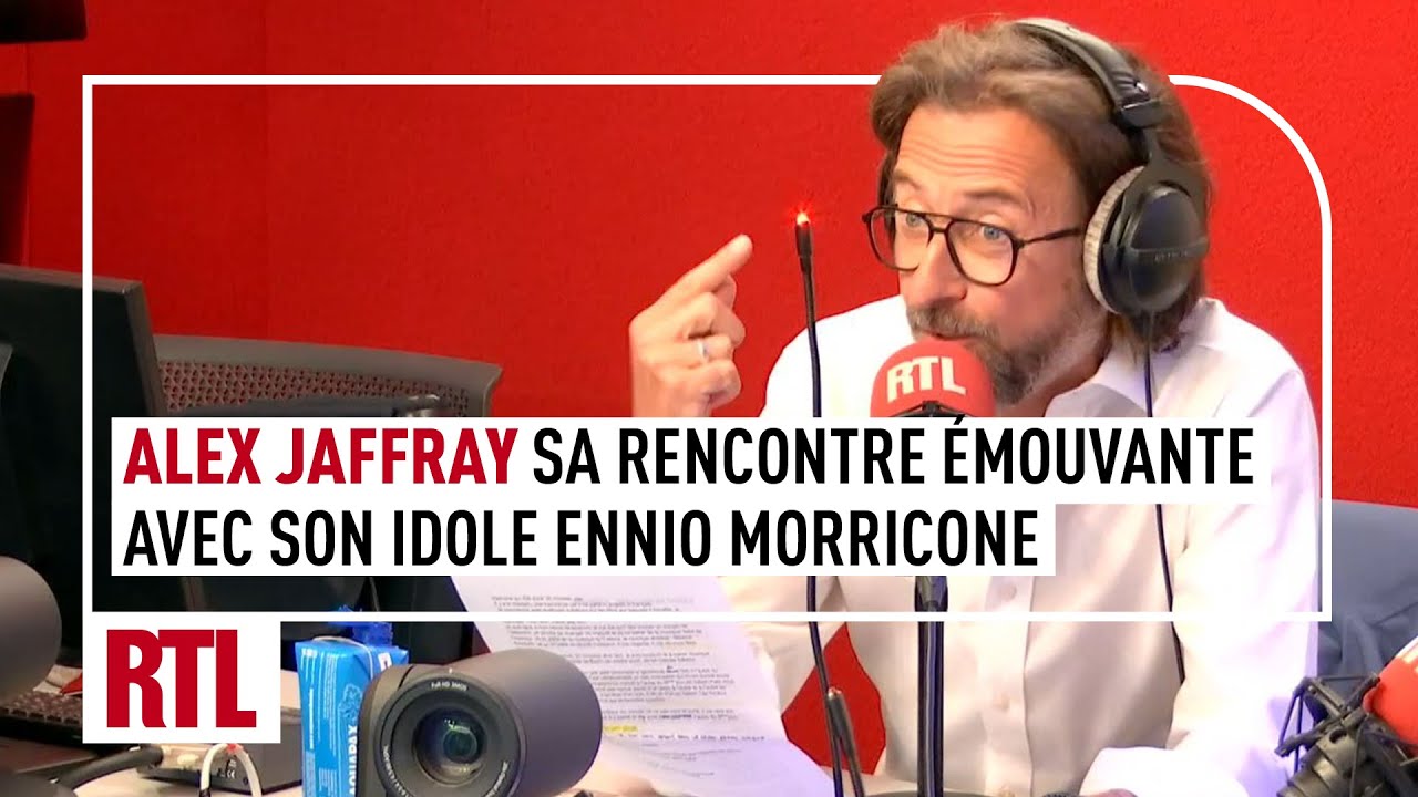 La rencontre inoubliable d'Alex Jaffray avec son idole Ennio Morricone
