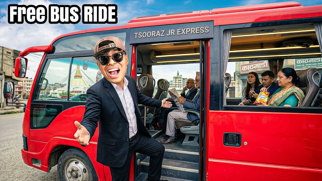 I Booked a Bus and Gave Everyone a FREE Ride!