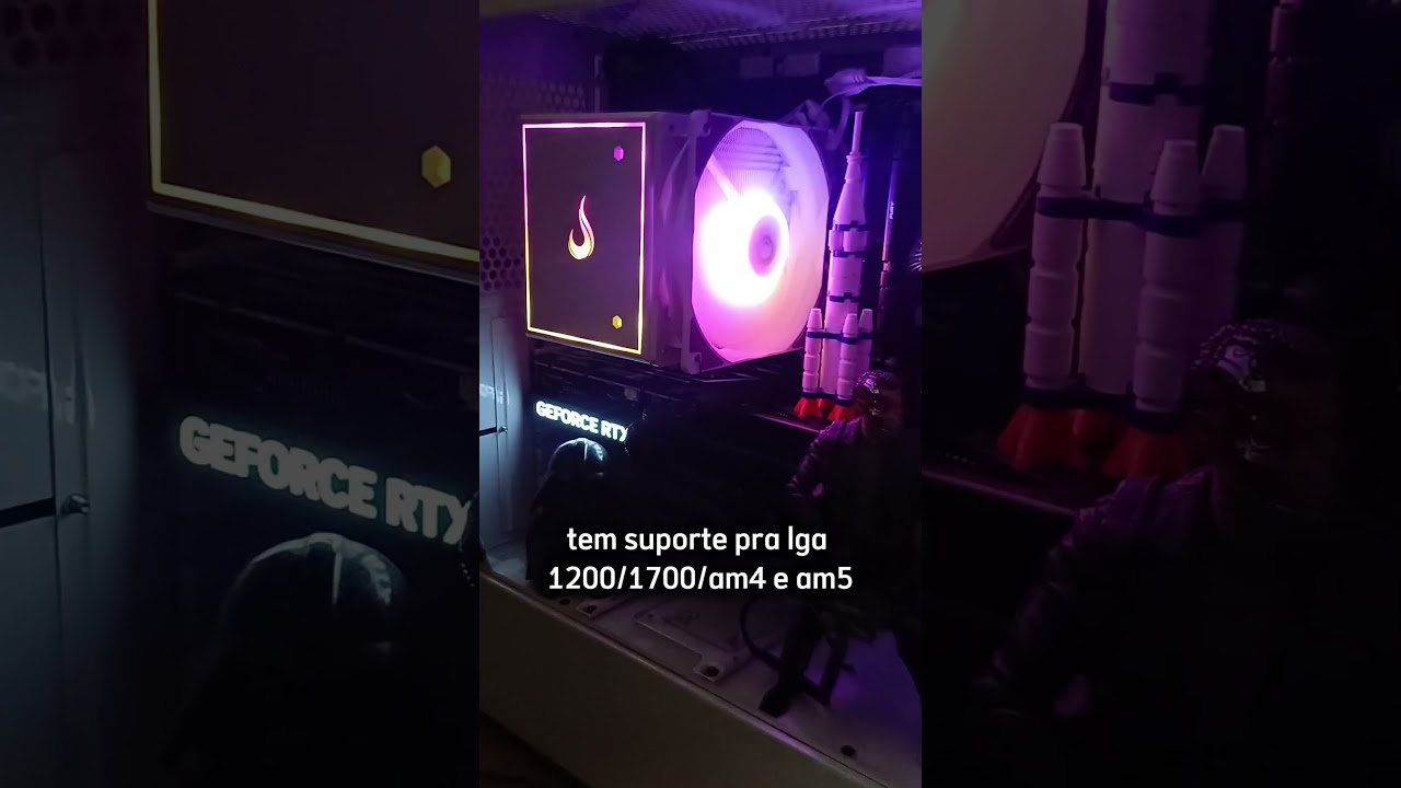 Air cooler storm 8 em ryzen 7600x #gaming #risemode #ryzen5 #pcgamer