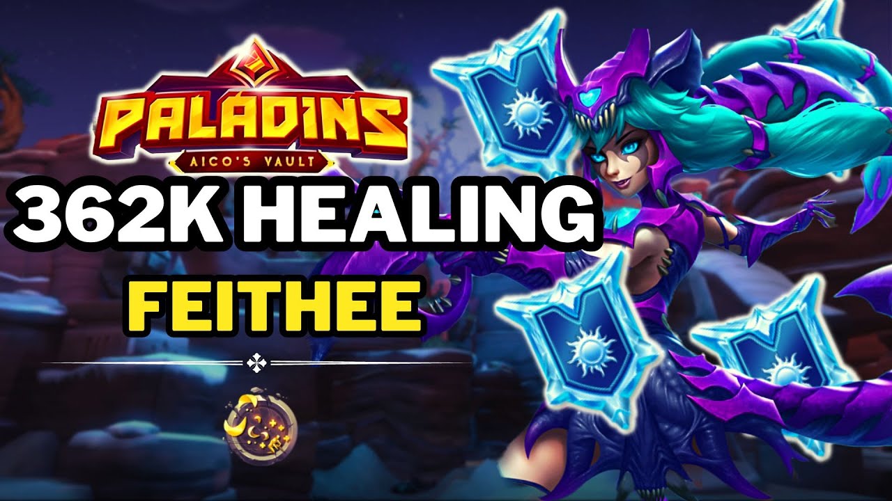 THE REAL GODDESS 362K+ Heals Paladins IO gameplay and Build 2024