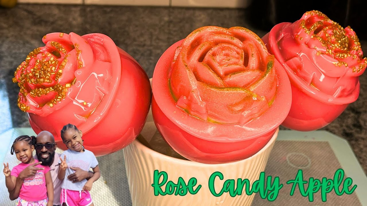 How To Make Rose Candy Apples