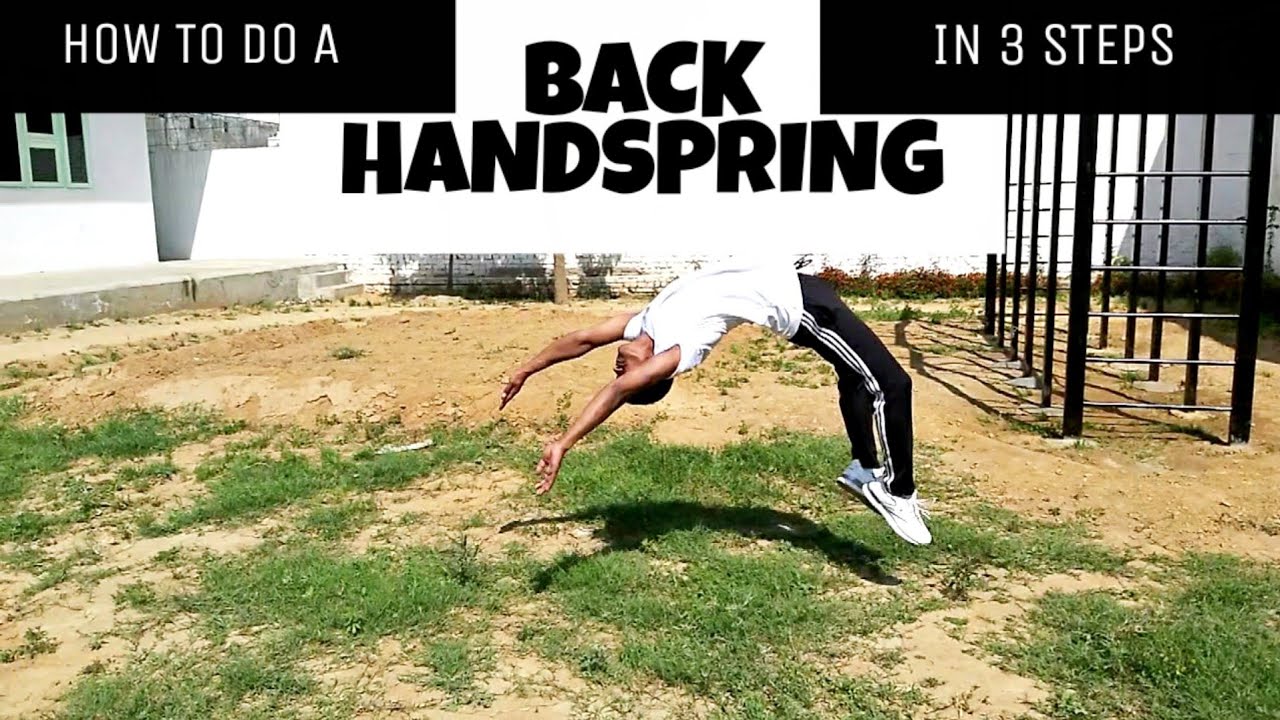 How to do back handspring in hindi | Back Handspring tutorial Hindi | Gymnastics tutorial Hindi
