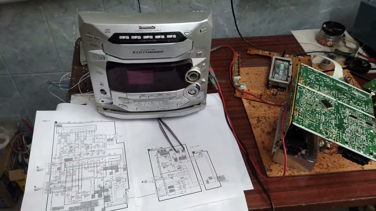 Panasonic SA-AK18 ошибка F61