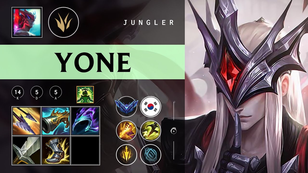Yone Jungle vs Jayce - KR Diamond Patch 26.01