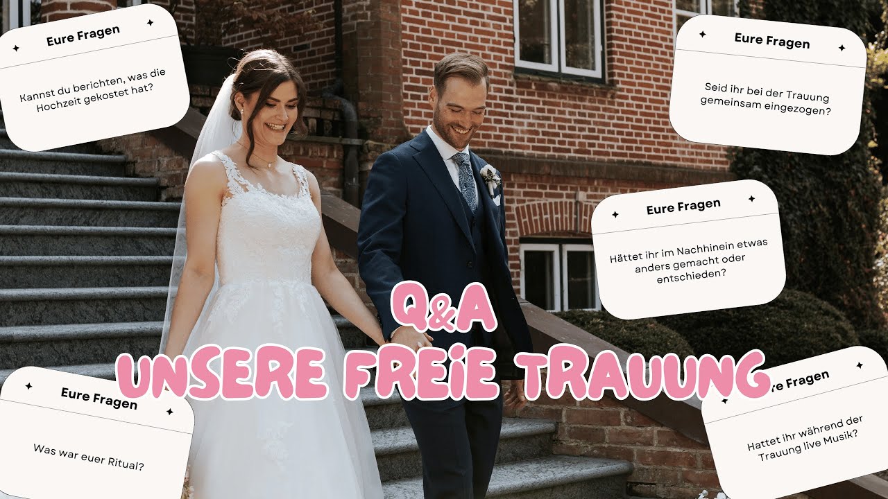 💍Unsere Hochzeit - Eure Fragen 💕 *Ablauf, Kosten, Musik &&&*