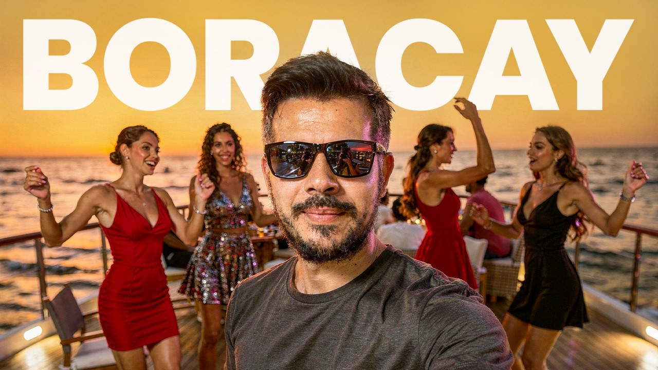 Gerçekten Dünyanın En Güzel Adası mı? Boracay Gece Hayatı ~93 🇵🇭