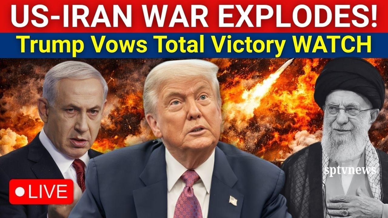 LIVE: Trump CRUSH Iran! POTUS Vows Total Victory after Full-Scale War! IRGC | US-Israel vs IRAN WAR