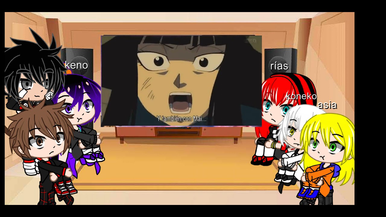 dxd reaccionan a goku x Irina y a black Goku rap