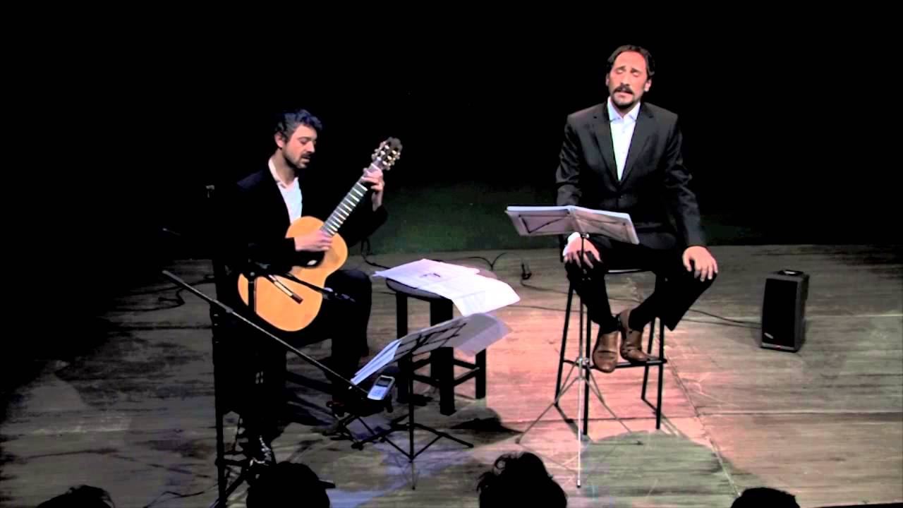 Federico García Lorca. Canciones populares españolas. J. J. Frontal - C. Wernicke