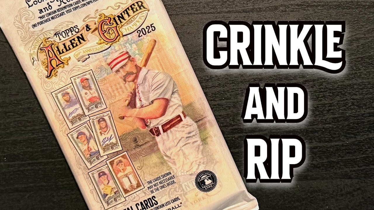 RELAX while we pull wonderfully weird 2025 Allen & Ginter Cards | Sports Card ASMR