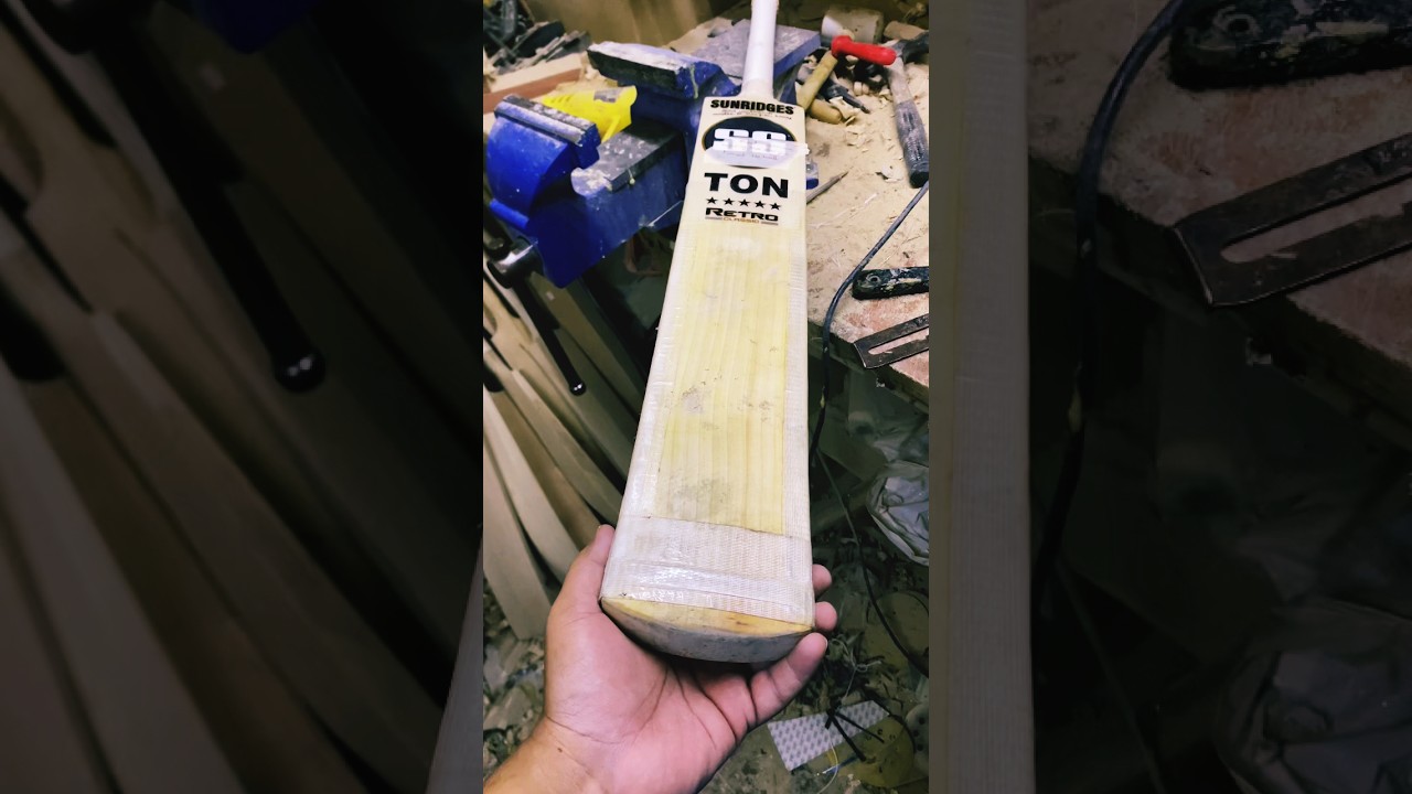 335 SS Ton Retro Bat Rebuilt from Scratch 🛠️🔥 Back in Action by Zayan Sports 🏏 