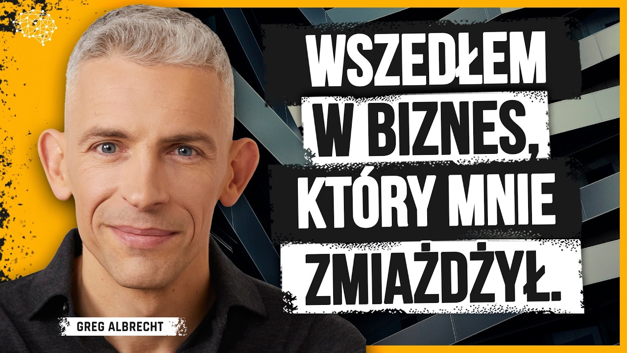 Gdzie kończy się komfort, tam zaczyna się życie. Greg Albrecht
