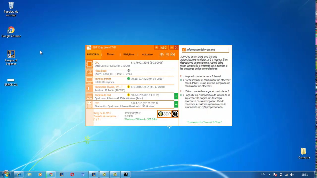 Solucion error directX del league of legends (lol) 100% solucionable! SENCILLO