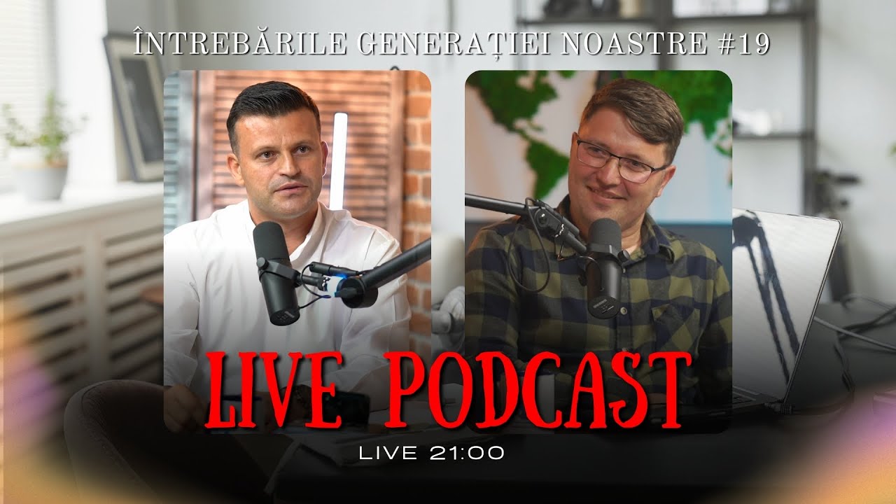 Întrebările generației noastre #19 | LIVE | Onisim Botezatu și Cristi | Întrebările generației