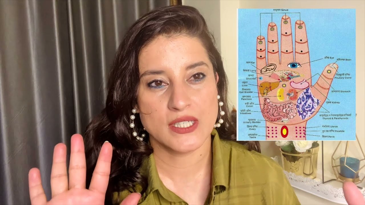 Hand acupressure for best results 