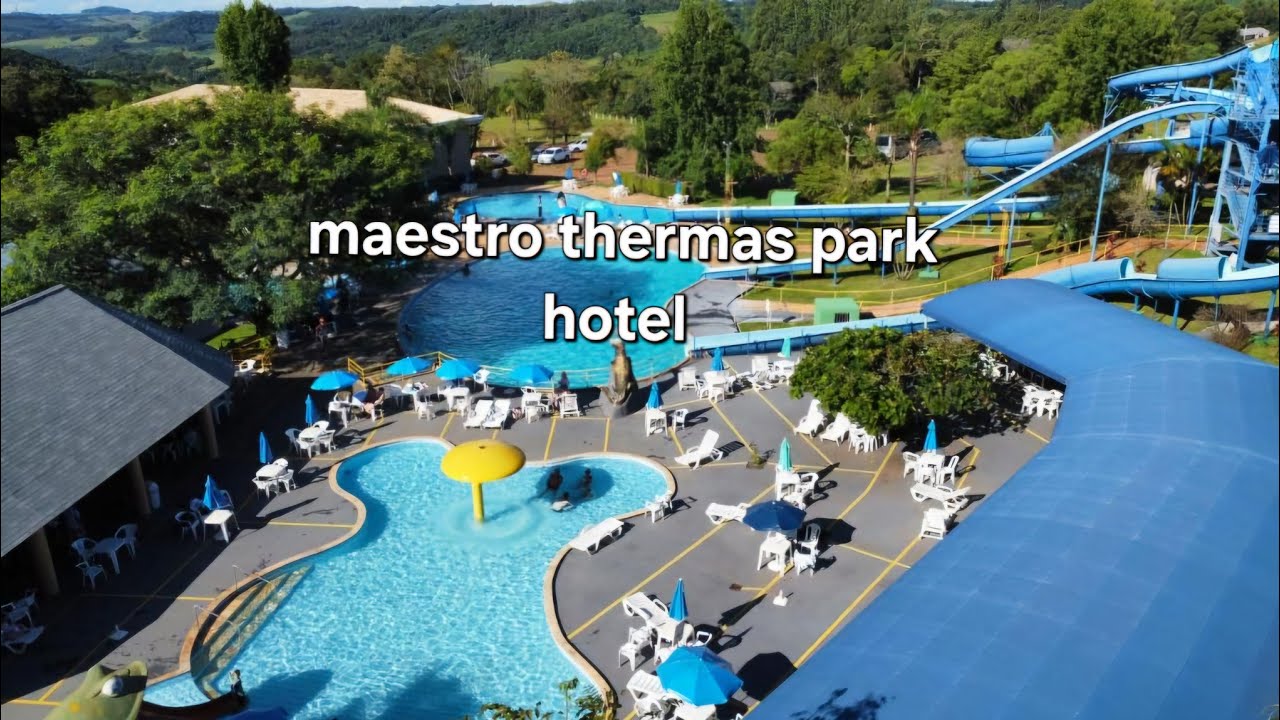 Mostrei toda estrutura do park aquático maestro thermas,em Francisco Beltrão #parquetematico