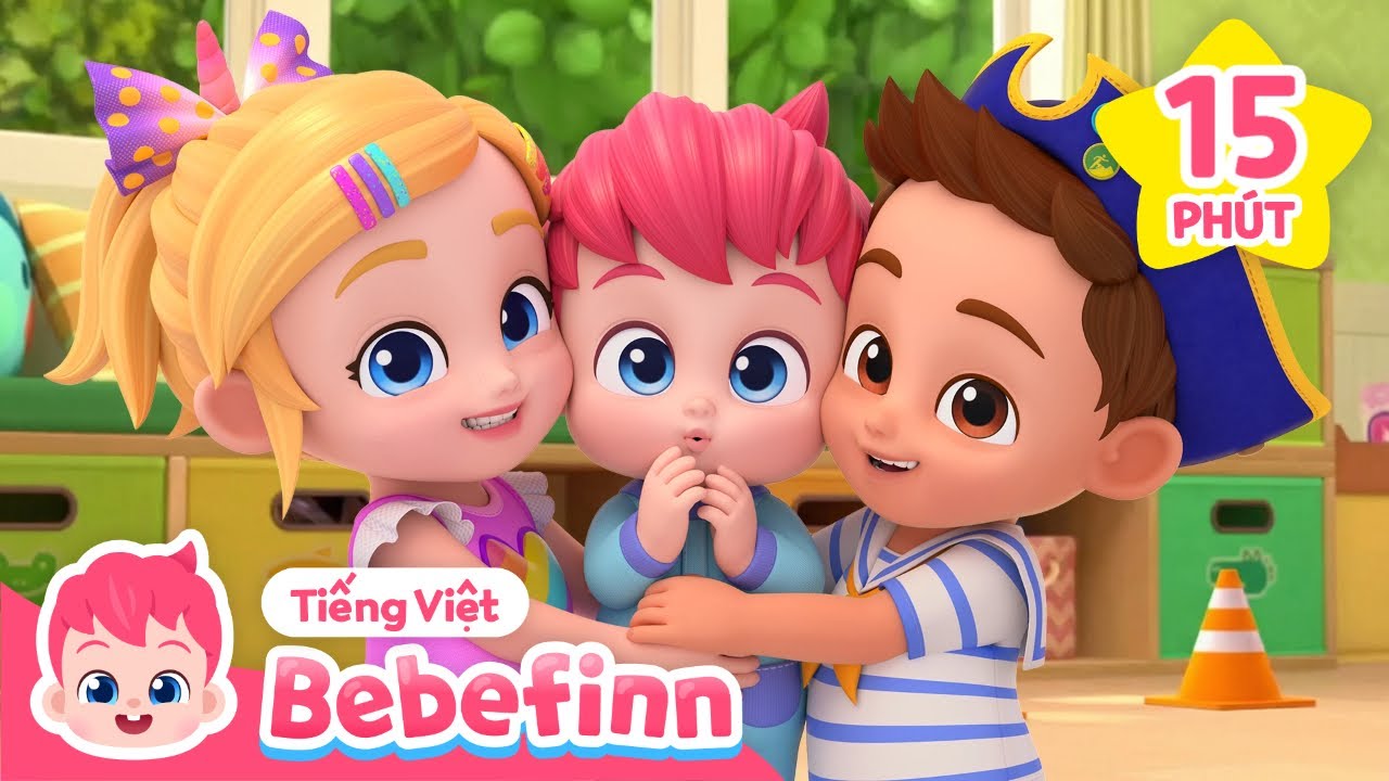 Nhảy lên nào! | Cùng nhau bước đều!, Cùng đếm số | +Tuyển tập | Bebefinn Tiếng Việt - Nhạc thiếu nhi
