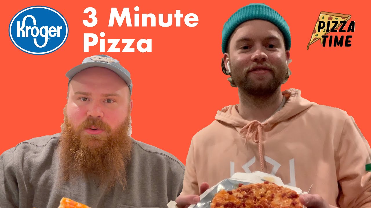 Kroger 3 Minute Pizza Review || Pizza Time Reviews