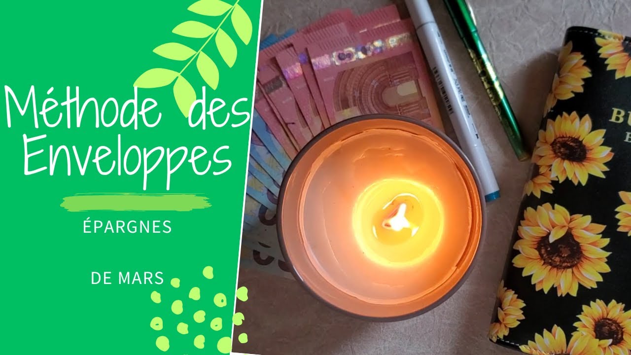 ÉPARGNES DE MARS | ENVELOPPES BUDGET