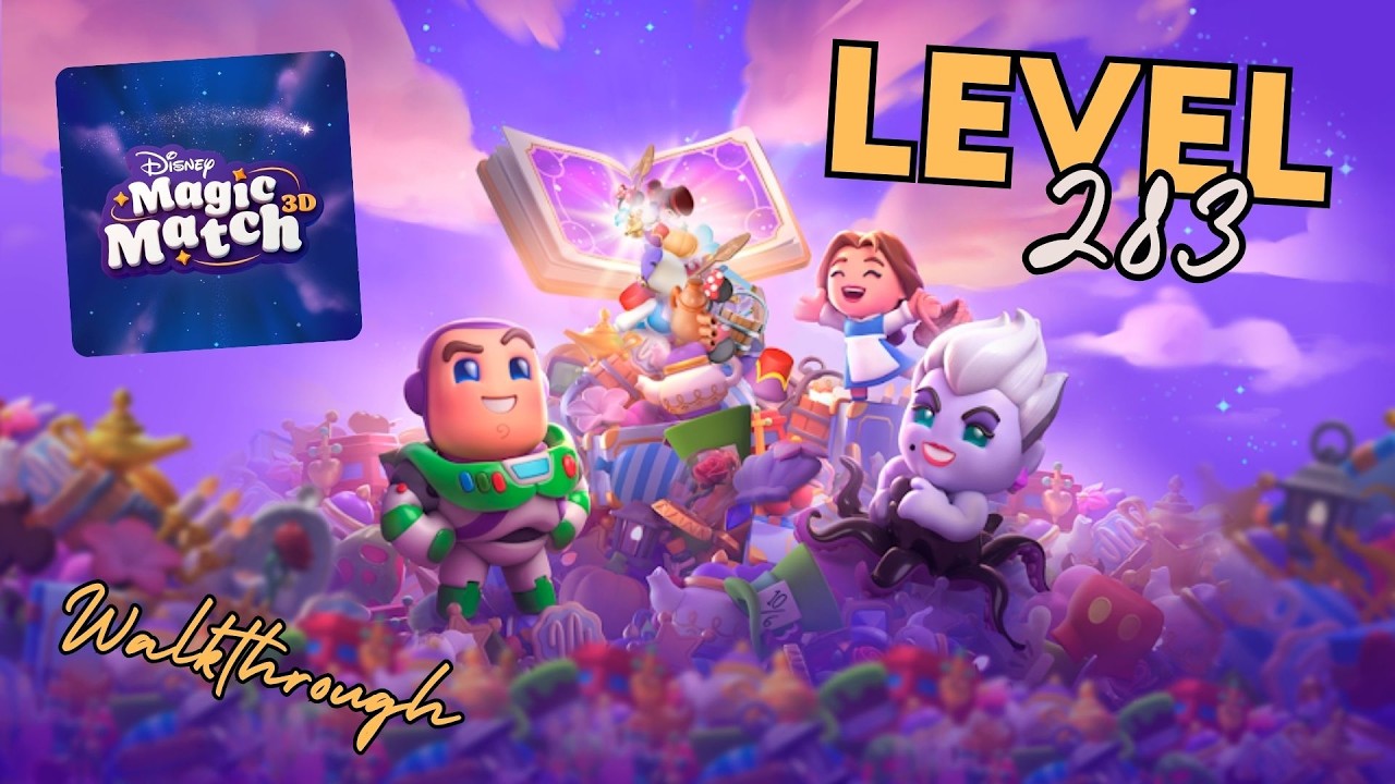 Disney Magic Match 3D Level 283