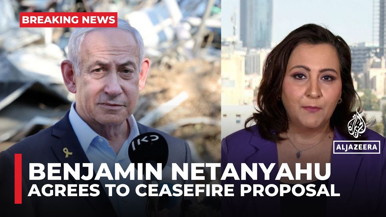 Netanyahu confirms Israel agreed to Trump&rsquo;s proposal for ceasefire with Iran