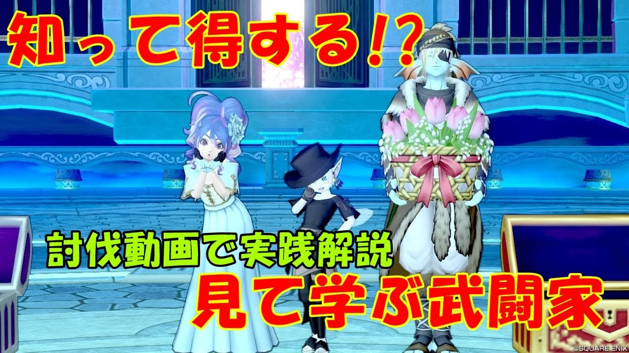 ３人討伐したら武闘家の基礎を学びなおせたので解説した【デルメゼ４】【ドラクエ10】