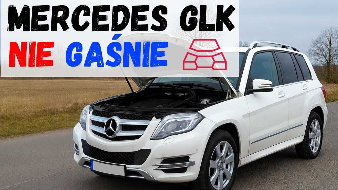 Mercedes GLK - silnik nie gaśnie!