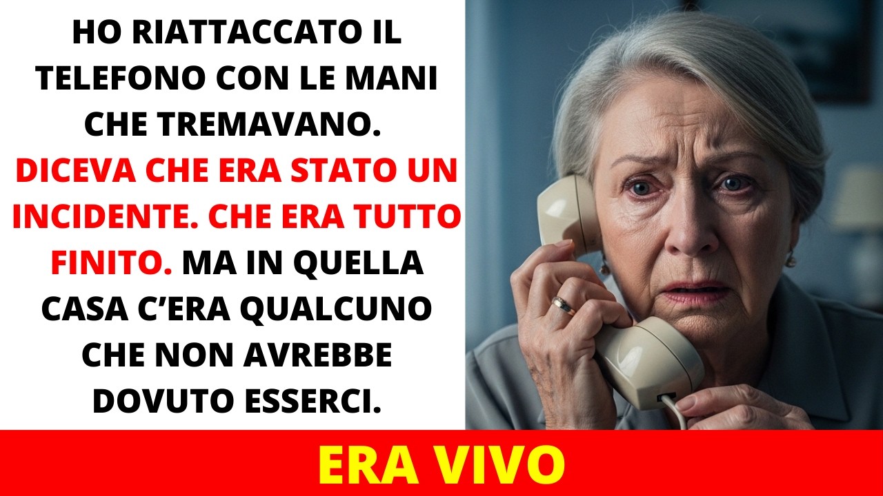 Mia nuora mi ha chiamata:“Tuo figlio è morto. Non riceverai nulla.” Ma lui era lì, accanto a me…