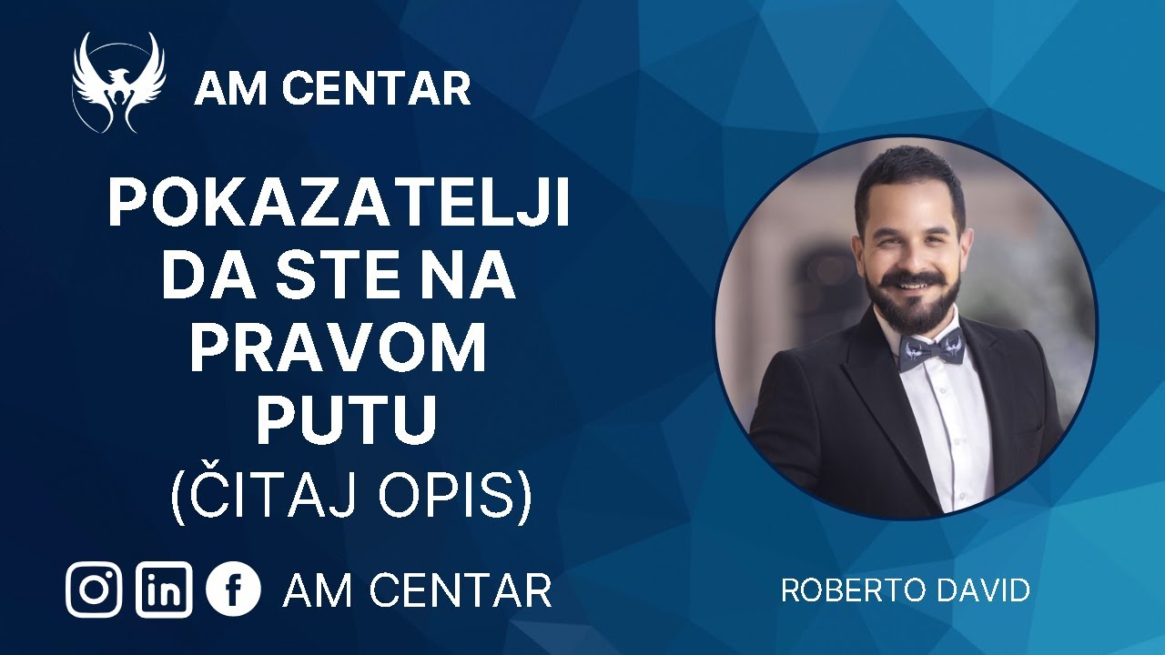 Pokazatelji da ste na pravom putu (ČITAJ OPIS)
