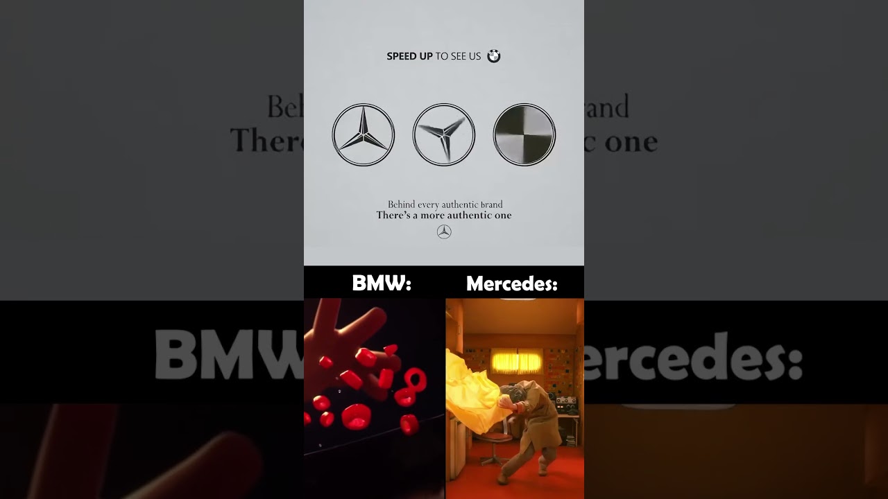 BMW cooked Mercedes 💀