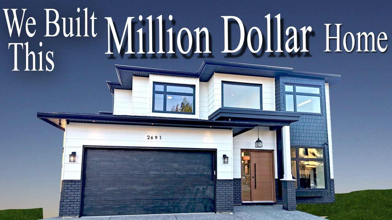 Inside a Modern Home that  WE BUILT | Luxury Mansions Vancouver
