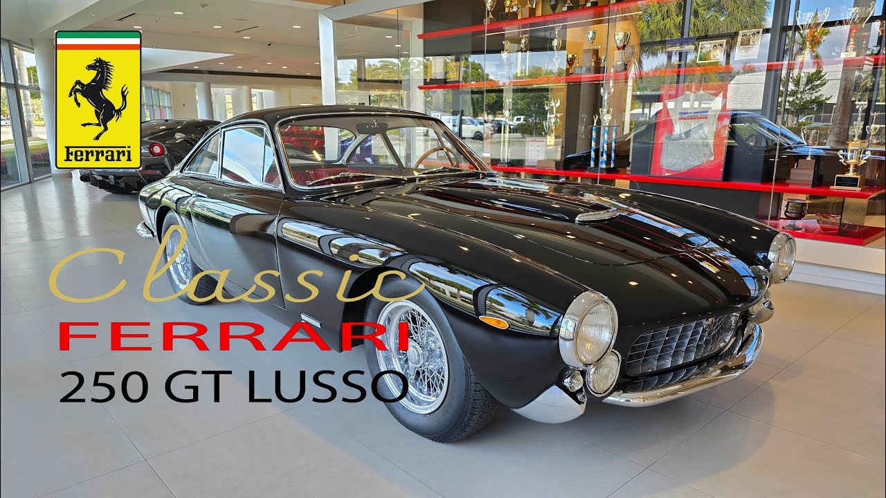 CLASSIC Ferrari 250 GT  Lusso | 4K HDR