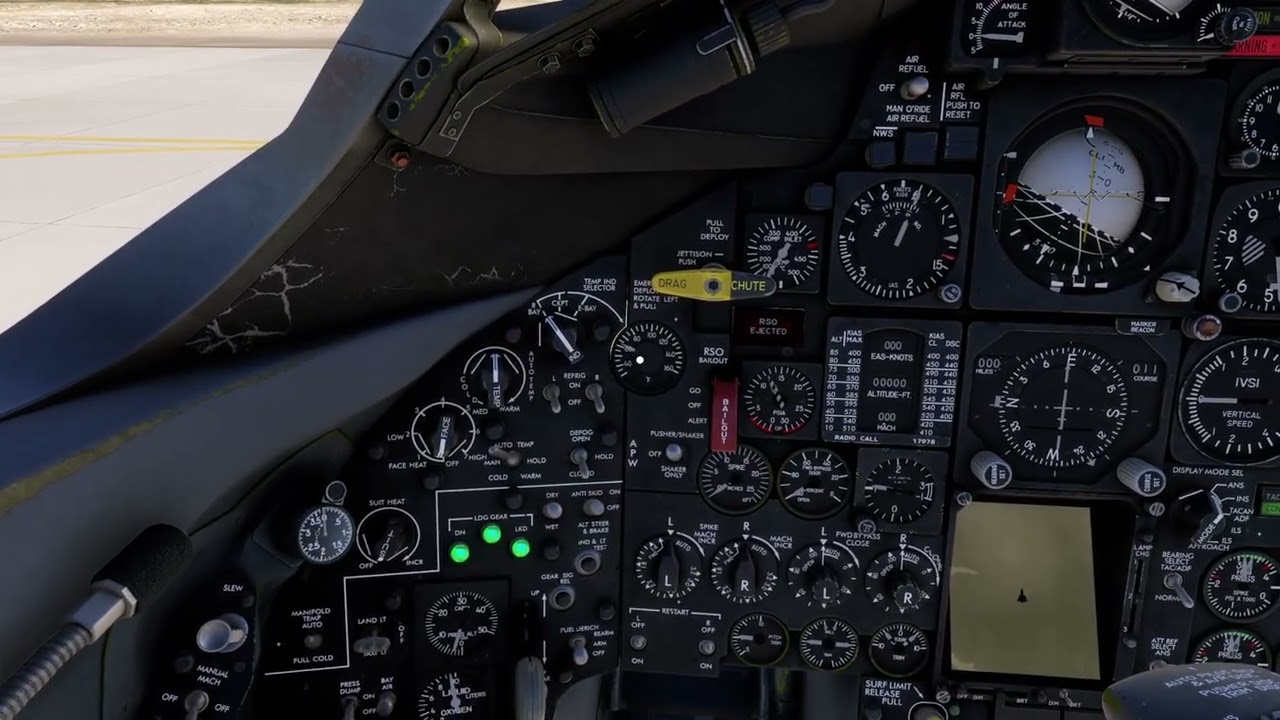 BLACKBIRD SIMULATIONS GAP IN FRONT COCKPIT