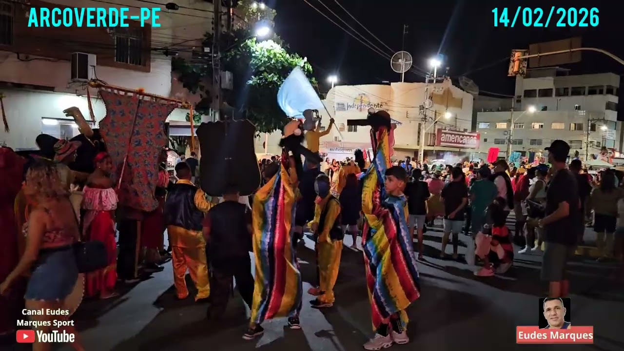 Abertura do Carnaval 2026 com o Bloco do zé Pereira