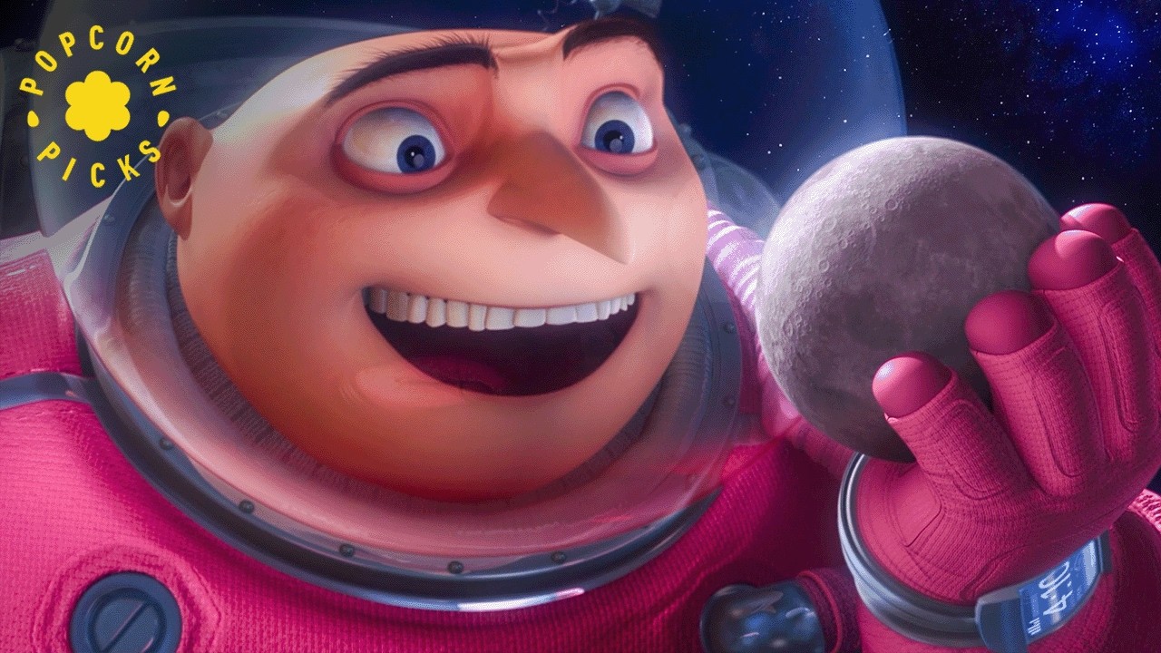 Gru Shrinks the Moon (full scene) | Despicable Me