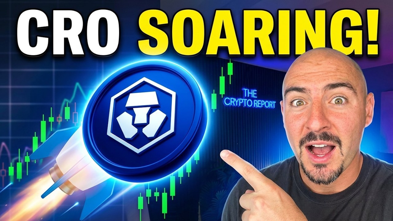 CRO Coin BULLISH RIGHT NOW! (Why Is Crypto.com's Cronos Token SOARING!?!)