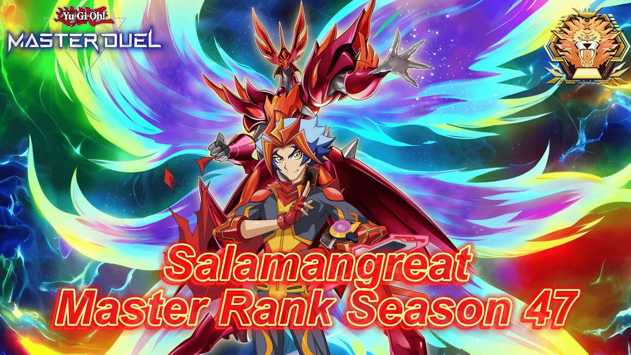 Salmangreat Master Rank Gameplay & Deck list [Yu-Gi-Oh! Master Duel] Season 47