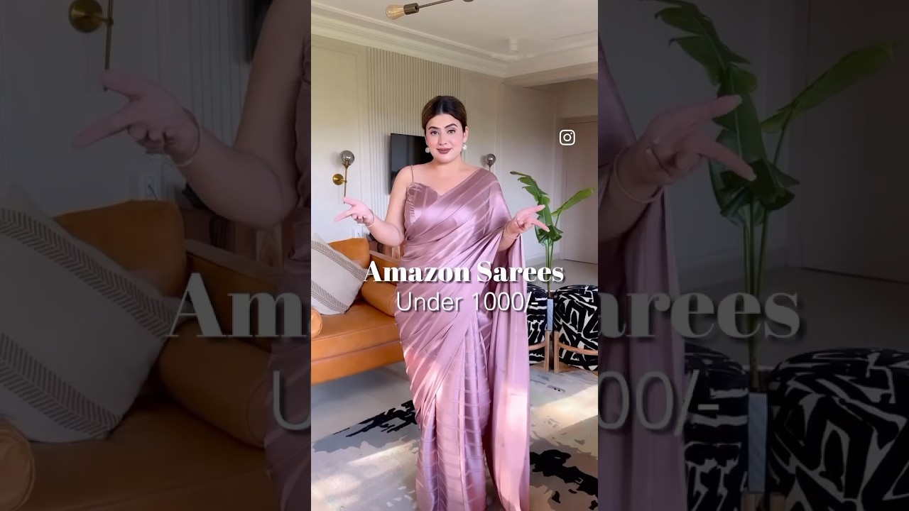 Must Have Amazon Sarees under 1000/- Which is your favourite?❤️
