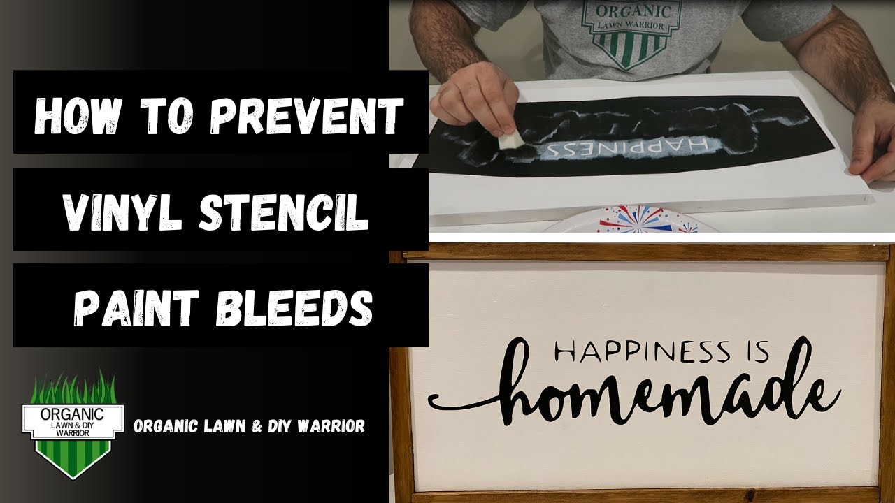 How to Perfectly Paint Wood Signs with Make Vinyl Stencils Made on Your Cricut