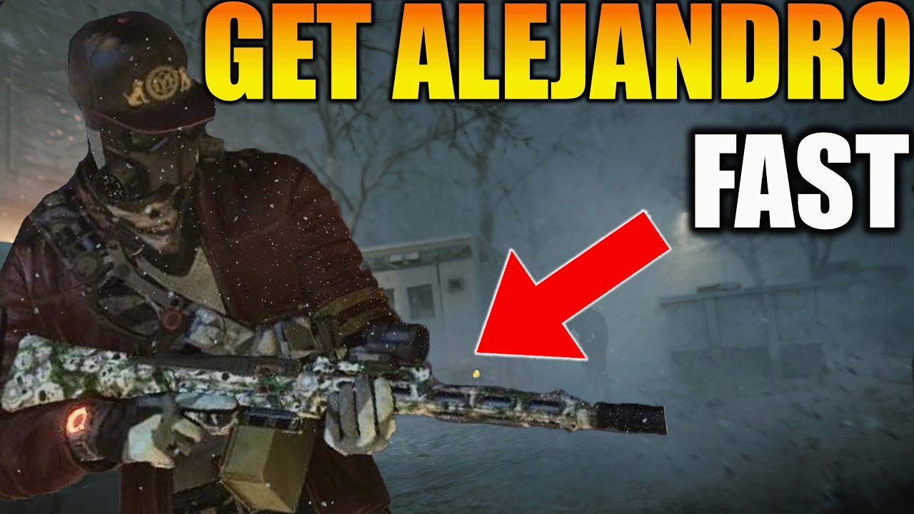 GET NOW BIG ALEJANDRO - SOLO METHOD | HOW TO GET FAST NEW EXOTIC LMG | The Division 2 Guide